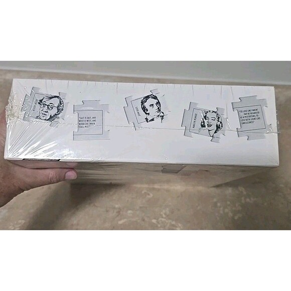 Quiz Jigsaw Puzzle WHO SAID THAT? Match Each Famous Quote New Factory Sealed - Picture 3 of 8